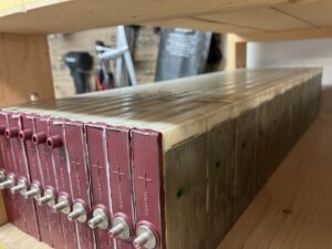 リビルトバッテリー に使用する補修用の12セルバッテリーブロック